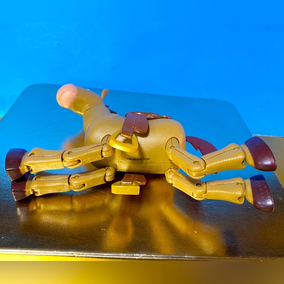 DISNEY PIXAR TOY STORY 3 BULLSEYE HORSE BONUS SADDLE SOLID ACTION FIGURE RARE - Picture 10 of 11